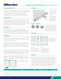 Macrolux MW Installation Guide
